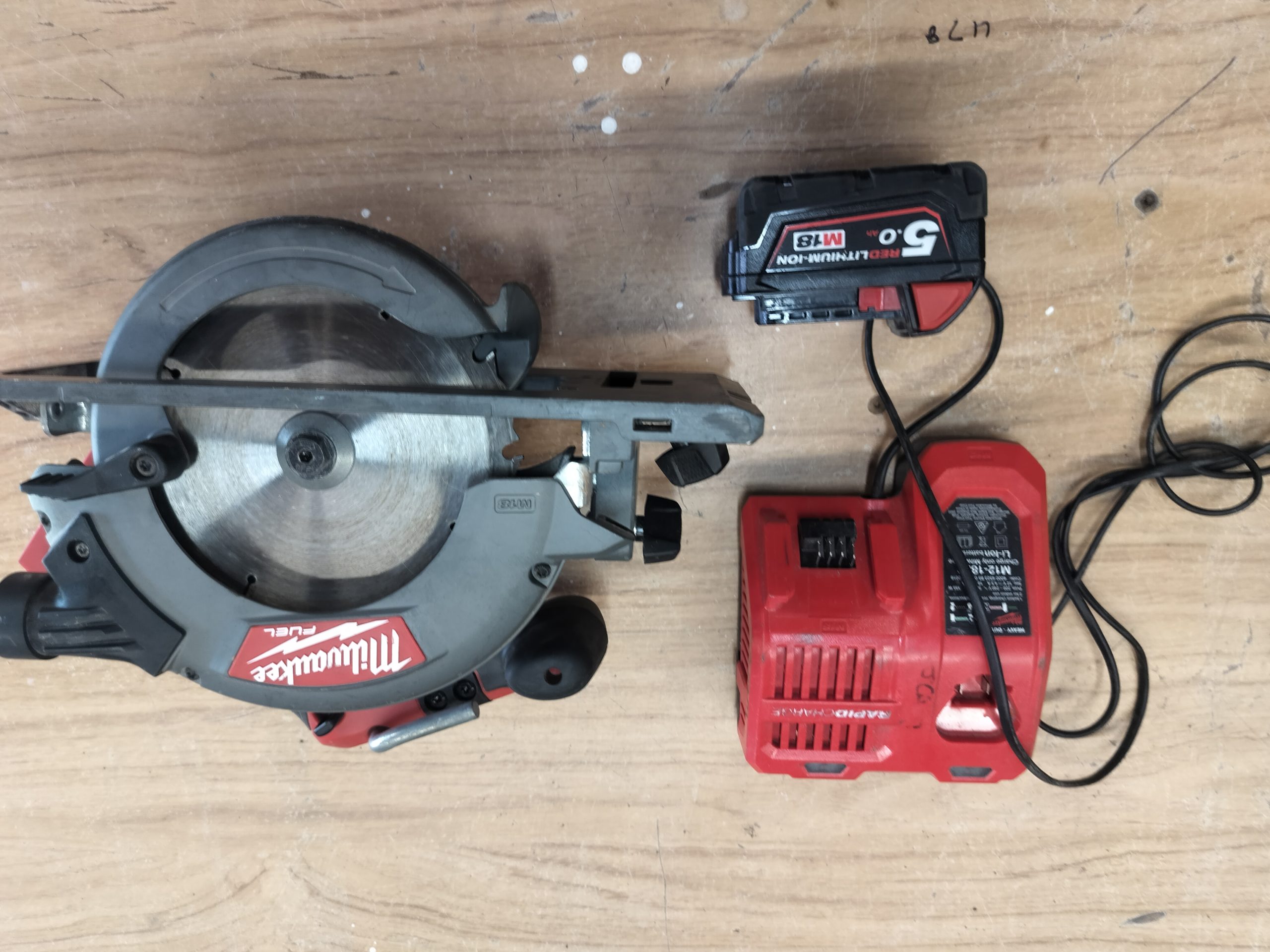MILWAUKEE 18V 165mm FUELâ„¢ Circular Saw Skin M18CCS55-0 - Image 2