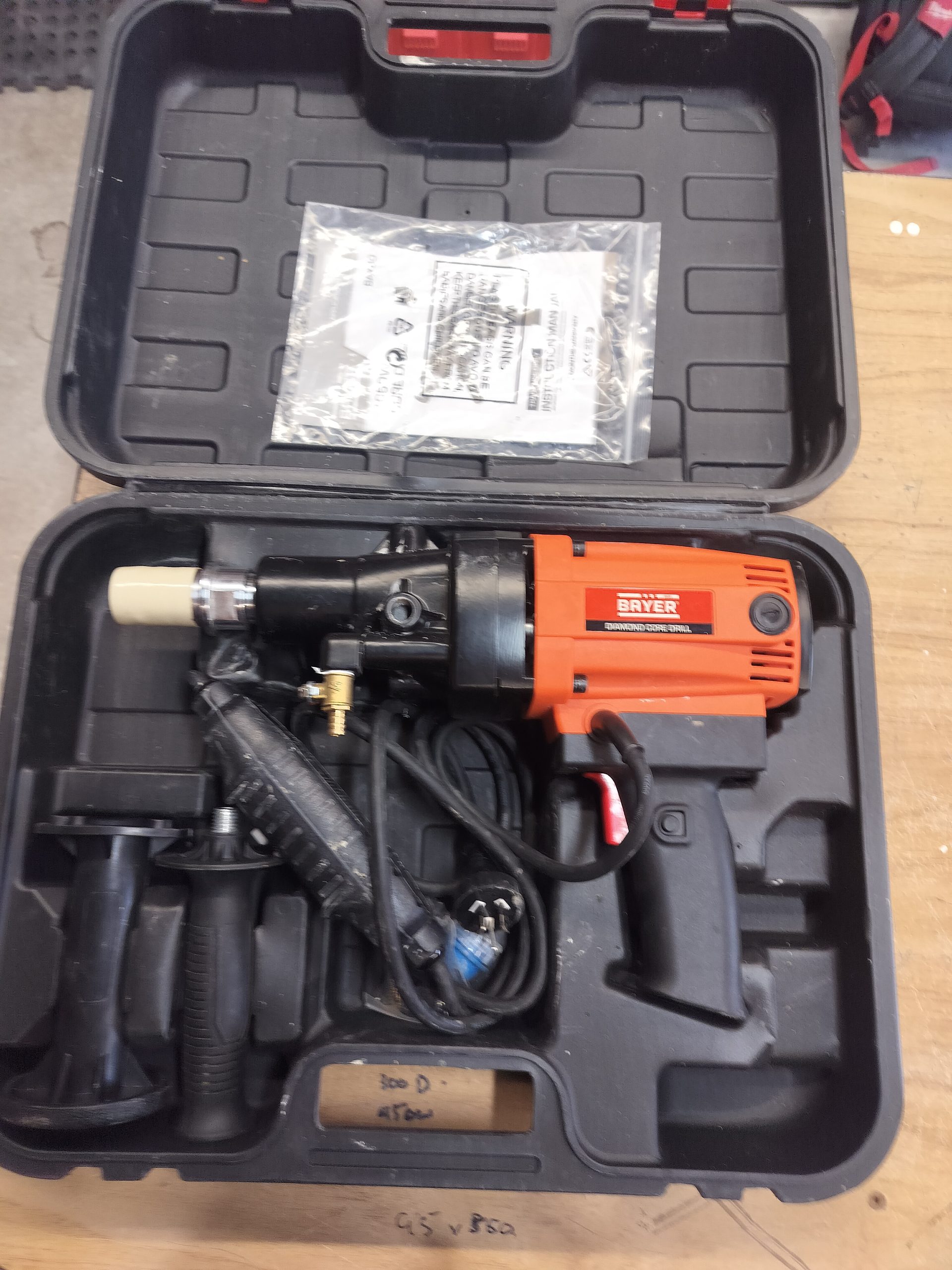 Bayer BAY80 1650W Hand Held Core Drill - Image 7