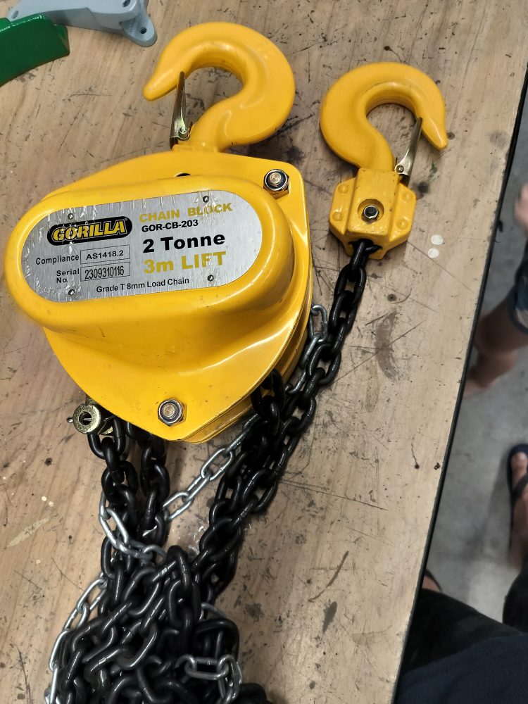 Gorilla GOR-CB-203 2 Tonne Chain Block - Image 6